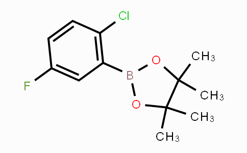 870486-41-2 | 2-(2-chloro-5-fluorophenyl)-4,4,5,5-tetramethyl-1,3,2-dioxaborolane