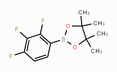CAS No. 881401-96-3, 4,4,5,5-tetramethyl-2-(2,3,4-trifluorophenyl)-1,3,2-dioxaborolane