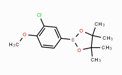1165936-01-5 | 2-(3-chloro-4-methoxyphenyl)-4,4,5,5-tetramethyl-1,3,2-dioxaborolane
