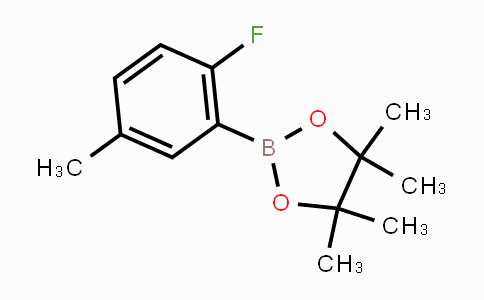 CAS No. 1192045-84-3, 2-(2-fluoro-5-methylphenyl)-4,4,5,5-tetramethyl-1,3,2-dioxaborolane