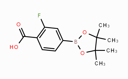 CAS No. 867256-77-7, 2-fluoro-4-(4,4,5,5-tetramethyl-1,3,2-dioxaborolan-2-yl)benzoic acid
