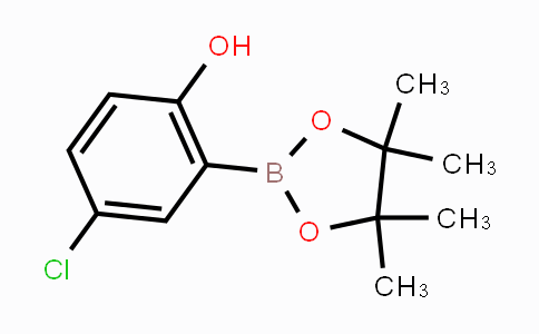 CAS No. 779331-28-1, 4-chloro-2-(4,4,5,5-tetramethyl-1,3,2-dioxaborolan-2-yl)phenol