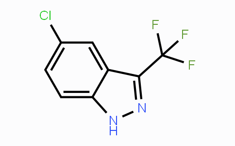 CAS No. 57631-13-7, 5-chloro-3-(trifluoromethyl)-1H-indazole