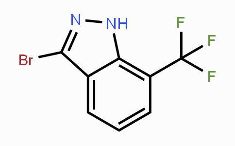 CAS No. 885693-99-2, 3-bromo-7-(trifluoromethyl)-1H-indazole
