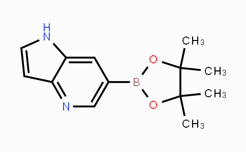CAS No. 1045855-91-1, 6-(4,4,5,5-tetramethyl-1,3,2-dioxaborolan-2-yl)-1H-pyrrolo[3,2-b]pyridine