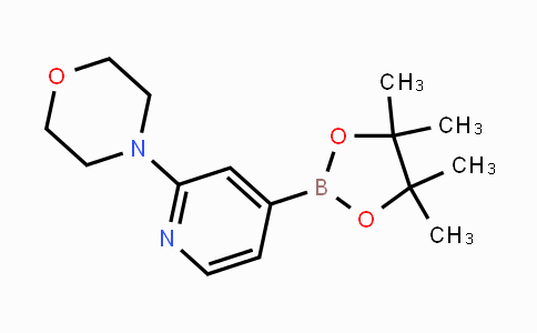 888721-86-6 | 4-(4-(4,4,5,5-tetramethyl-1,3,2-dioxaborolan-2-yl)pyridin-2-yl)morpholine
