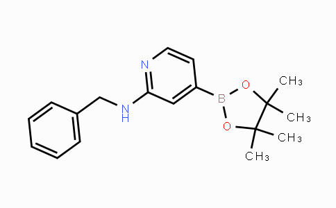 CAS No. 1350918-91-0, N-benzyl-4-(4,4,5,5-tetramethyl-1,3,2-dioxaborolan-2-yl)pyridin-2-amine