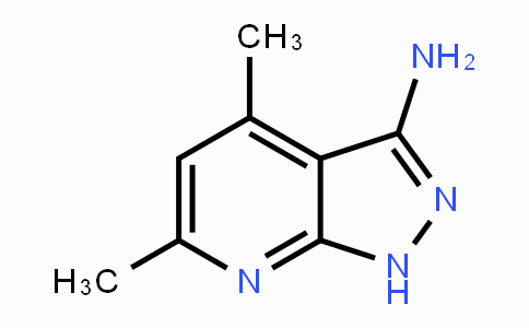 CAS No. 41601-44-9, 4,6-dimethyl-1H-pyrazolo[3,4-b]pyridin-3-amine
