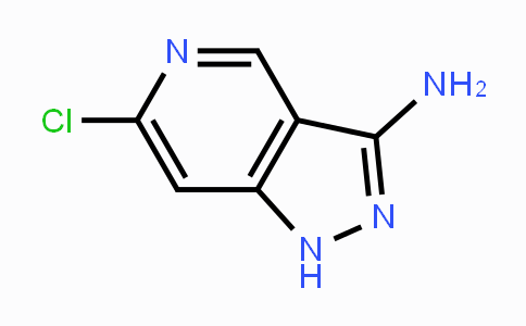 CAS No. 1206979-75-0, 6-chloro-1H-pyrazolo[4,3-c]pyridin-3-amine