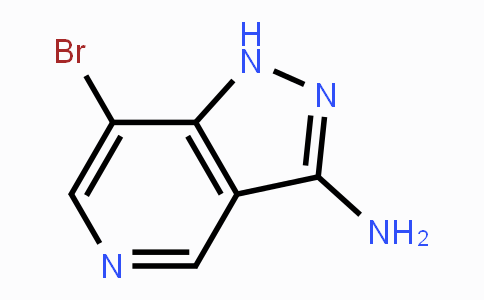 CAS No. 1357945-96-0, 7-bromo-1H-pyrazolo[4,3-c]pyridin-3-amine