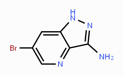 CAS No. 1211516-09-4, 6-bromo-1H-pyrazolo[4,3-b]pyridin-3-amine