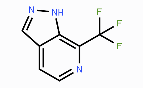 CAS No. 1256837-34-9, 7-(trifluoromethyl)-1H-pyrazolo[3,4-c]pyridine