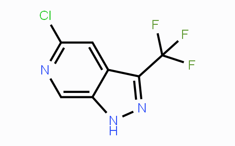 CAS No. 1211532-56-7, 5-chloro-3-(trifluoromethyl)-1H-pyrazolo[3,4-c]pyridine