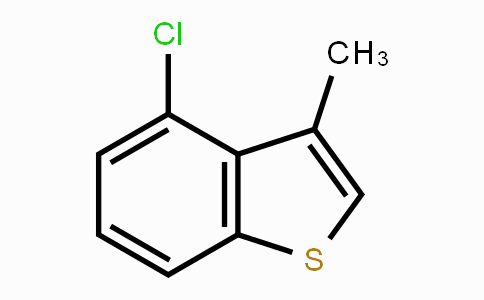 CAS No. 20895-96-9, 4-chloro-3-methylbenzo[b]thiophene