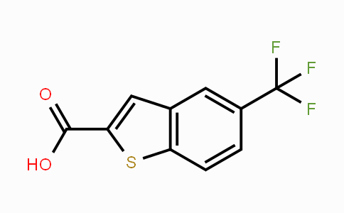 CAS No. 244126-64-5, 5-(trifluoromethyl)benzo[b]thiophene-2-carboxylic acid