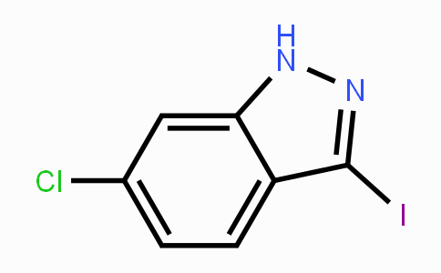 CAS No. 503045-59-8, 6-chloro-3-iodo-1H-indazole