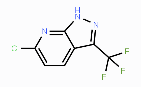 CAS No. 1256835-72-9, 6-chloro-3-(trifluoromethyl)-1H-pyrazolo[3,4-b]pyridine