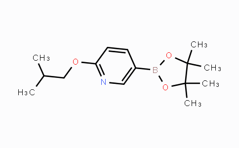 MC441936 | 1402740-34-4 | 2-isobutoxy-5-(4,4,5,5-tetramethyl-1,3,2-dioxaborolan-2-yl)pyridine