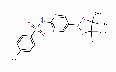 DY441943 | 1422270-37-8 | 4-methyl-N-(5-(4,4,5,5-tetramethyl-1,3,2-dioxaborolan-2-yl)pyrimidin-2-yl)benzenesulfonamide
