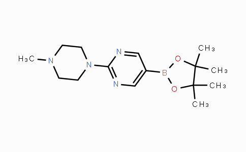 MC441948 | 942922-07-8 | 2-(4-methylpiperazin-1-yl)-5-(4,4,5,5-tetramethyl-1,3,2-dioxaborolan-2-yl)pyrimidine