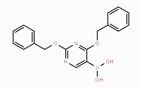 CAS No. 70523-24-9, (2,4-bis(benzyloxy)pyrimidin-5-yl)boronic acid