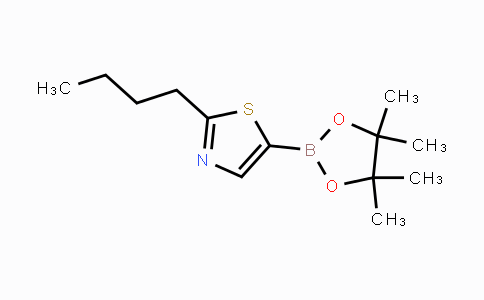 CAS No. 905300-74-5, 2-butyl-5-(4,4,5,5-tetramethyl-1,3,2-dioxaborolan-2-yl)thiazole