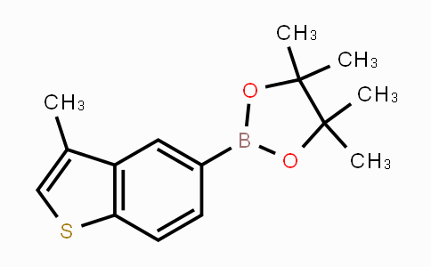 CAS No. 1404110-11-7, 4,4,5,5-tetramethyl-2-(3-methylbenzo[b]thiophen-5-yl)-1,3,2-dioxaborolane
