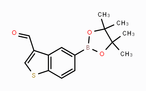 CAS No. 1008361-79-2, 5-(4,4,5,5-tetramethyl-1,3,2-dioxaborolan-2-yl)benzo[b]thiophene-3-carbaldehyde