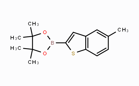 CAS No. 1001200-61-8, 4,4,5,5-tetramethyl-2-(5-methylbenzo[b]thiophen-2-yl)-1,3,2-dioxaborolane