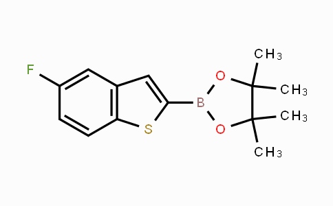 958451-93-9 | 2-(5-fluorobenzo[b]thiophen-2-yl)-4,4,5,5-tetramethyl-1,3,2-dioxaborolane