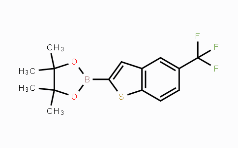 1184850-41-6 | 4,4,5,5-tetramethyl-2-(5-(trifluoromethyl)benzo[b]thiophen-2-yl)-1,3,2-dioxaborolane