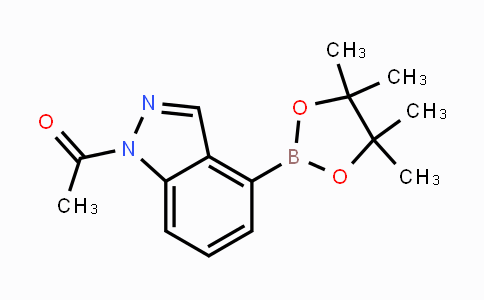 1158680-96-6 | 1-(4-(4,4,5,5-tetramethyl-1,3,2-dioxaborolan-2-yl)-1H-indazol-1-yl)ethanone