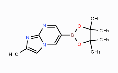 CAS No. 1111638-06-2, 2-methyl-6-(4,4,5,5-tetramethyl-1,3,2-dioxaborolan-2-yl)imidazo[1,2-a]pyrimidine