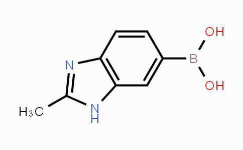 CAS No. 1314358-26-3, (2-methyl-1H-benzo[d]imidazol-6-yl)boronic acid