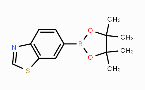 CAS No. 1002309-47-8, 6-(4,4,5,5-tetramethyl-1,3,2-dioxaborolan-2-yl)benzo[d]thiazole