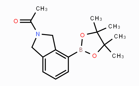 CAS No. 1419562-95-0, 1-(4-(4,4,5,5-tetramethyl-1,3,2-dioxaborolan-2-yl)isoindolin-2-yl)ethanone