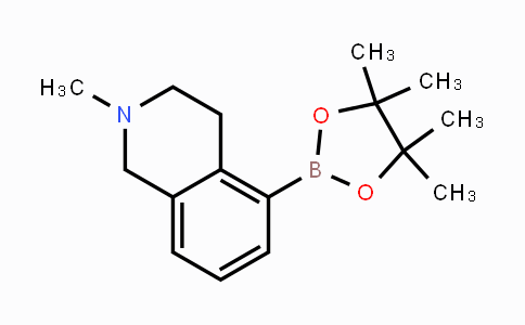 CAS No. 1251584-32-3, 2-methyl-5-(4,4,5,5-tetramethyl-1,3,2-dioxaborolan-2-yl)-1,2,3,4-tetrahydroisoquinoline