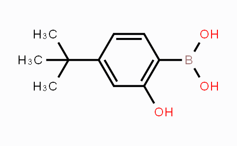 CAS No. 1068155-22-5, (4-(tert-butyl)-2-hydroxyphenyl)boronic acid