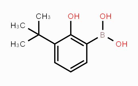 CAS No. 1462329-59-4, (3-(tert-butyl)-2-hydroxyphenyl)boronic acid