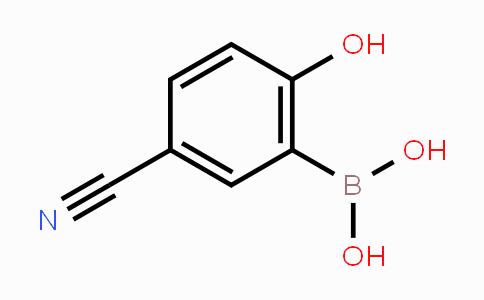 CAS No. 1256355-57-3, (5-cyano-2-hydroxyphenyl)boronic acid