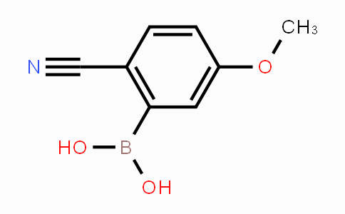 CAS No. 1333265-27-2, (2-cyano-5-methoxyphenyl)boronic acid