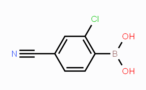 CAS No. 677743-50-9, (2-chloro-4-cyanophenyl)boronic acid