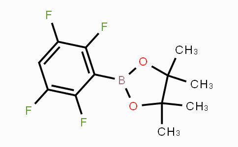 CAS No. 1073339-11-3, 4,4,5,5-tetramethyl-2-(2,3,5,6-tetrafluorophenyl)-1,3,2-dioxaborolane