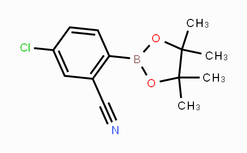 CAS No. 1246632-86-9, 5-chloro-2-(4,4,5,5-tetramethyl-1,3,2-dioxaborolan-2-yl)benzonitrile