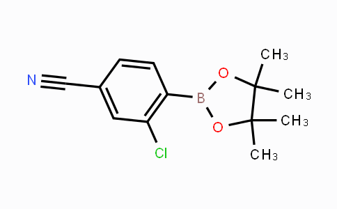 CAS No. 945391-06-0, 3-chloro-4-(4,4,5,5-tetramethyl-1,3,2-dioxaborolan-2-yl)benzonitrile