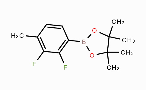 CAS No. 1116681-99-2, 2-(2,3-difluoro-4-methylphenyl)-4,4,5,5-tetramethyl-1,3,2-dioxaborolane
