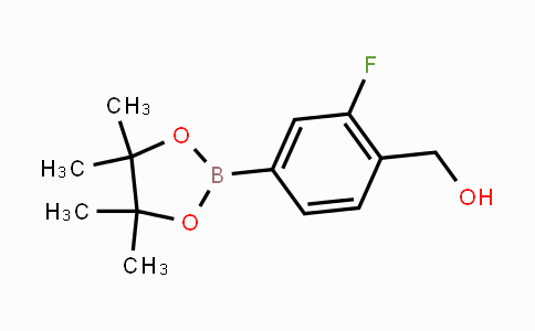 CAS No. 1082066-29-2, (2-fluoro-4-(4,4,5,5-tetramethyl-1,3,2-dioxaborolan-2-yl)phenyl)methanol