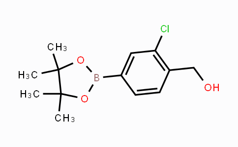 CAS No. 1051316-34-7, (2-chloro-4-(4,4,5,5-tetramethyl-1,3,2-dioxaborolan-2-yl)phenyl)methanol