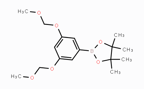 CAS No. 1041434-12-1, 2-(3,5-bis(methoxymethoxy)phenyl)-4,4,5,5-tetramethyl-1,3,2-dioxaborolane