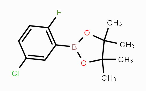 CAS No. 1190129-77-1, 2-(5-chloro-2-fluorophenyl)-4,4,5,5-tetramethyl-1,3,2-dioxaborolane